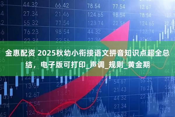 金惠配资 2025秋幼小衔接语文拼音知识点超全总结，电子版可打印_声调_规则_黄金期